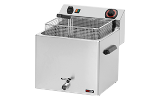 FE 10 T - Fritéza el. 0,74 kW/l, 11 l stolní s výpustí 400 V