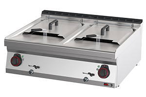 FE 70/08 E - Fritéza el. dvojitá 0,96 kW/l, 13+13 l bez pod. 400 V